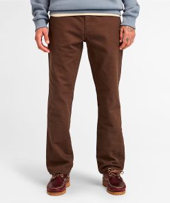 Timberland Men Clothing-Mens Sandown Drill 5-Pockets Pant- TB0A6FHE243-timberland store near me