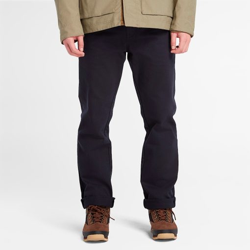 Timberland Men Clothing-Mens Sandown Drill 5-Pockets Pant- TB0A6FHE433-timberland near me