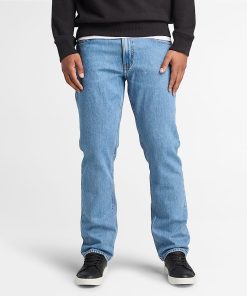 Timberland Men Clothing-Mens Sandown Straight-Fit Denim Pant- TB0A6GM7BQ8-timberland loafers