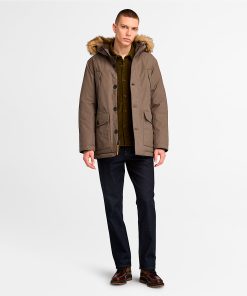 Timberland Men Clothing-Mens Scar Ridge Parka with DryVent™ Technology- TB0A22W2BK0-timberland near me 2