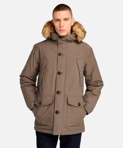 Timberland Men Clothing-Mens Scar Ridge Parka with DryVent™ Technology- TB0A22W2BK0-timberland near me