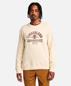 Timberland Men Clothing-Mens Seasonal Logo Graphic Crew Neck Shirt- TB0A6VHEEFL-black timberland