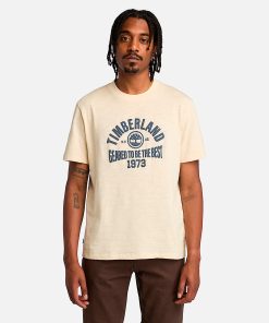 Timberland Men Clothing-Mens Seasonal Logo Graphic Short Sleeve T-Shirt- TB0A6VMJEFL-timberlands