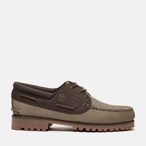 Timberland Footwear Men's Timberland® Authentics 3-Eye Boat Shoe-Mens Timberland® Authentics 3-Eye Boat Shoe- TB0A6DXWEO8-timberland store near me