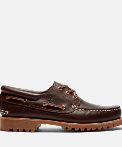 Timberland Men Footwear-Mens Timberland® Authentics 3-Eye Boat Shoe- TB030003214-timberland store near me