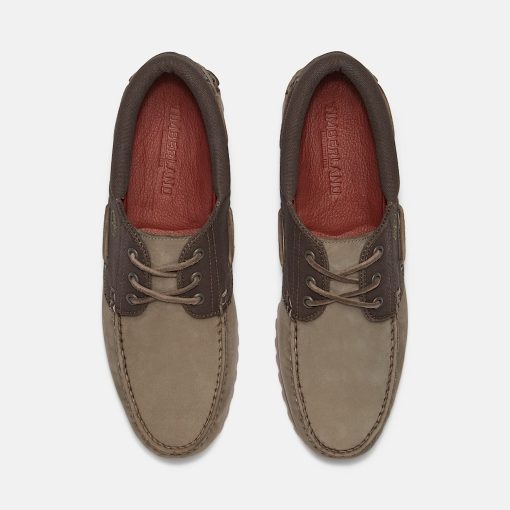 Timberland Footwear Men's Timberland® Authentics 3-Eye Boat Shoe-Mens Timberland® Authentics 3-Eye Boat Shoe- TB0A6DXWEO8-timberland store near me - Image 2