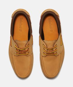 Timberland Featured Collections Icons You’ll Love-Mens Timberland® Authentics 3-Eye Boat Shoe- TB0A41Z7754-timberland sale 2