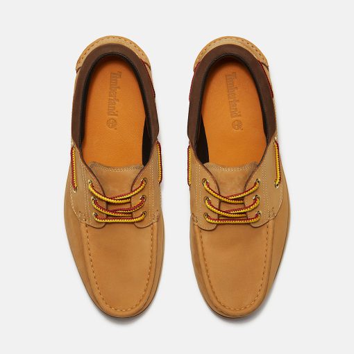 Timberland Featured Collections Icons You'll Love-Mens Timberland® Authentics 3-Eye Boat Shoe- TB0A41Z7754-timberland sale - Image 2