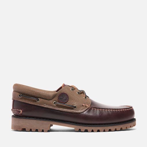 Timberland Footwear Men's Timberland® Authentics 3-Eye Boat Shoe-Mens Timberland® Authentics 3-Eye Boat Shoe- TB0A2PDQEIW-timberland pro