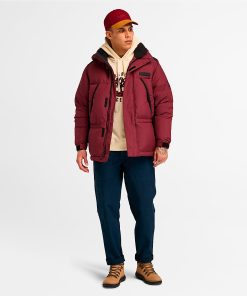 Timberland Men Clothing-Mens Timberland® Heritage Plaid Logo Hoodie- TB0A6VGTEFL-timberland pro 2