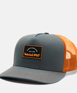 Timberland Timberland PRO® Clothing-Mens Timberland PRO® A.D.N.D. Mid-Profile Trucker Hat- TB0A55RDCW2-timberland store near me