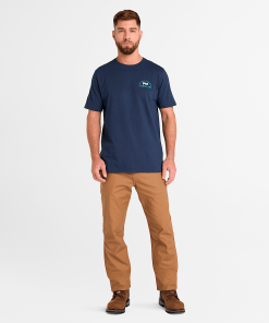 Timberland Timberland PRO® Clothing-Mens Timberland PRO® Authentic Workwear T-Shirt- TB0A5MW6019-timberland boots near me 2