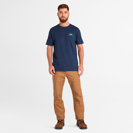 Timberland Timberland PRO® Clothing-Mens Timberland PRO® Authentic Workwear T-Shirt- TB0A5MW6019-timberland boots near me - Image 2