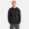 Timberland Men Clothing-Mens Kennebec River Linear Logo Crew Neck Sweatshirt- TB0A5UJY001-tims shoes 3