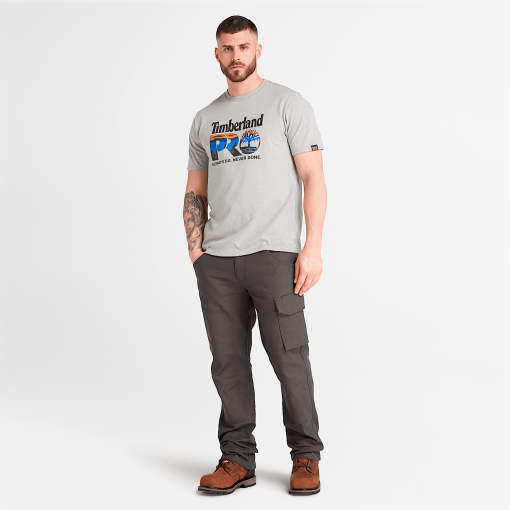 Timberland Timberland PRO® Clothing-Mens Timberland PRO® Core Logo T-Shirt- TB0A6EYK052-timberland sale - Image 2