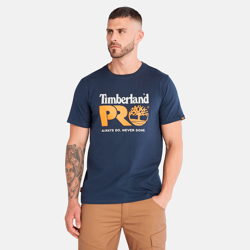 Timberland Timberland PRO® Clothing-Mens Timberland PRO® Core Logo T-Shirt- TB0A6EYK019-timberland pro