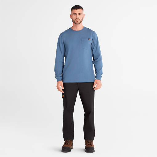 Timberland Timberland PRO® Clothing-Mens Timberland PRO® Core Pocket Long-Sleeve T-Shirt- TB0A6ESY432-timberland boots on sale - Image 2