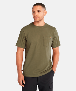 Timberland Timberland PRO® Clothing-Mens Timberland PRO® Core Pocket T-Shirt- TB0A6ER3H08-timberland boots on sale