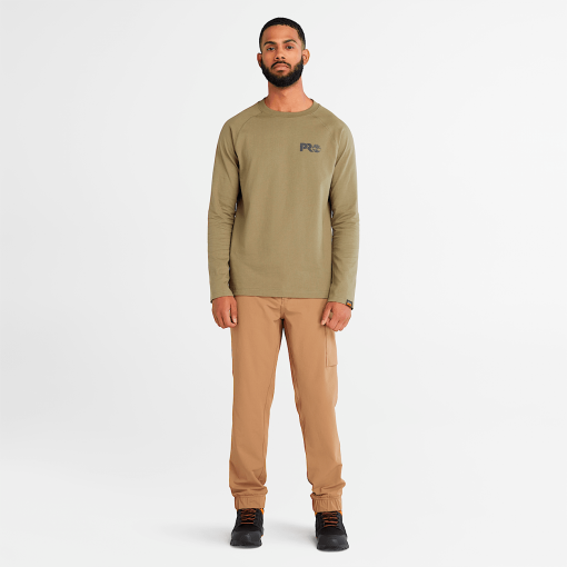 Timberland Timberland PRO® Clothing-Mens Timberland PRO® Core Reflective Logo Long-Sleeve T-Shirt- TB0A64QD360-timberland store near me - Image 2