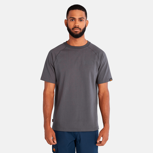 Timberland Timberland PRO® Clothing-Mens Timberland PRO® Core Reflective Logo T-Shirt- TB0A64R1BS5-timberland sale