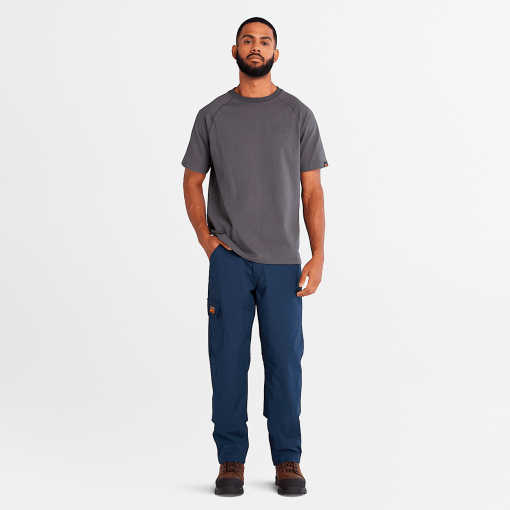 Timberland Timberland PRO® Clothing-Mens Timberland PRO® Core Reflective Logo T-Shirt- TB0A64R1BS5-timberland sale - Image 2