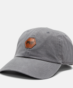 Timberland Timberland PRO® Clothing-Mens Timberland PRO® Faux-Leather Logo Low-Profile Cap- TB0A55RM060-timbs