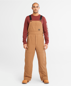 Timberland Timberland PRO® Clothing-Mens Timberland PRO® Gritman Insulated Bib Overall- TB0A55RTD02-timberland sale