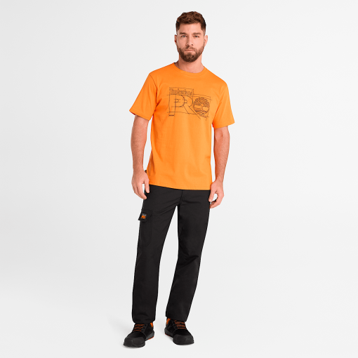 Timberland Timberland PRO® Clothing-Mens Timberland PRO® Innovation Blueprint T-Shirt- TB0A5MPXD67-timberland store - Image 2