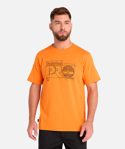 Timberland Timberland PRO® Clothing-Mens Timberland PRO® Innovation Blueprint T-Shirt- TB0A5MPXD67-timberland sale