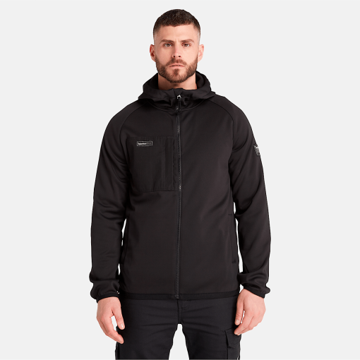 Timberland Timberland PRO® Clothing-Mens Timberland PRO® Ironhide Hooded Softshell Jacket- TB0A6D1X001-timberland pro