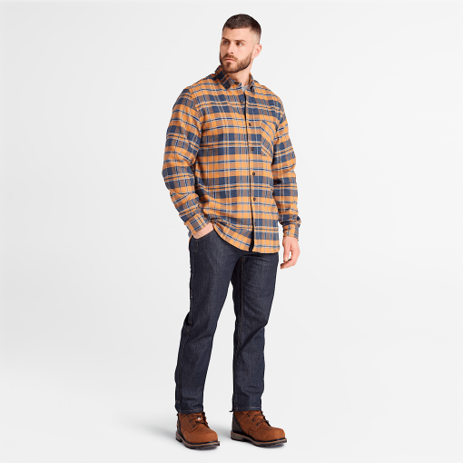 Timberland Timberland PRO® Clothing-Mens Timberland PRO® Woodfort Midweight Flannel Shirt- TB0A6D4TP50-black timberland - Image 2