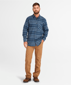 Timberland Timberland PRO® Clothing-Mens Timberland PRO® Woodfort Midweight Flannel Shirt- TB0A6D4TB05-timberland sale 2