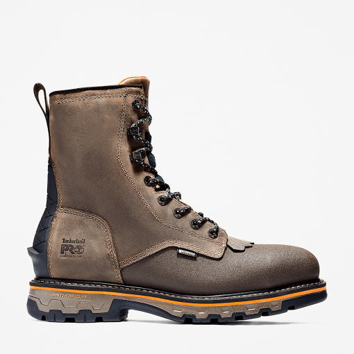 Timberland Timberland PRO® Men's Footwear-Mens True Grit Side-Zip 8" Composite Toe Waterproof Work Boot- TB0A22CN214-timberland boots near me - Image 2