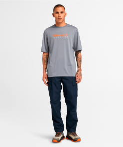 Timberland Men Clothing-Mens UV Protection Outdoor Graphic T-Shirt- TB0A5SFX073-tims shoes 2