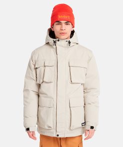 Timberland Men Clothing-Mens Water Resistant Utility Insulated Jacket- TB0A6JVNCY2-timbs