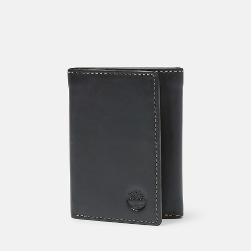 Timberland Men Accessories-Mens Waxy Pull Up Trifold- TB0A2MN8001-timberlands