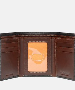 Timberland Men Accessories-Mens Waxy Pull Up Trifold- TB0A2MN8001-timberlands 2