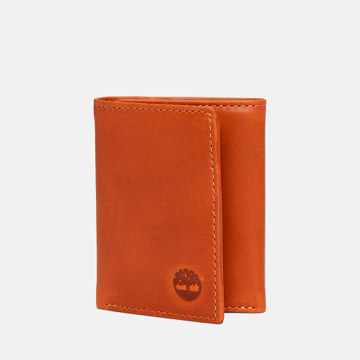 Timberland Men Accessories-Mens Waxy Pull Up Trifold- TB0A2MN8212-timberlands