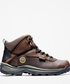 Timberland Men Footwear-Mens White Ledge Waterproof Mid Hiker Boot- TB112135214-timbs men