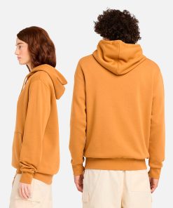 Timberland Featured Collections All Gender Collection-Small Logo Print Hoodie Sweatshirt- TB0A6WZAP47-timberland store near me 2