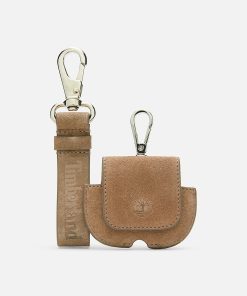 Timberland Accessories Gear-Suede Keyring and Apple AirPods® Case Gift Set- TB0A5MX3929-timberland pro