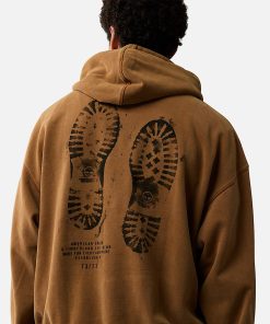 Timberland Featured Collections Timberland X American Eagle-Timberland x AE Back Footstep Graphic Hoodie- TB0A411CEH2-timberlands 2