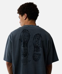 Timberland Featured Collections Timberland X American Eagle-Timberland x AE Back Footstep Graphic T-Shirt- TB0A299B433-tims shoes 2