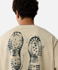 Timberland Featured Collections Timberland X American Eagle-Timberland x AE Back Footstep Graphic T-Shirt- TB0A299BEFL-timberlands 2