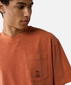 Timberland Featured Collections Timberland X American Eagle-Timberland x AE Pocket T-Shirt- TB0A2A4U888-timberland boots on sale 2