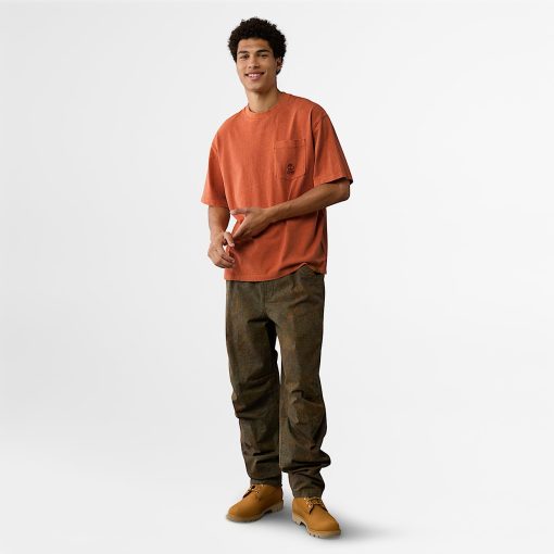 Timberland Featured Collections Timberland X American Eagle-Timberland x AE Pocket T-Shirt- TB0A2A4U888-timberland sale