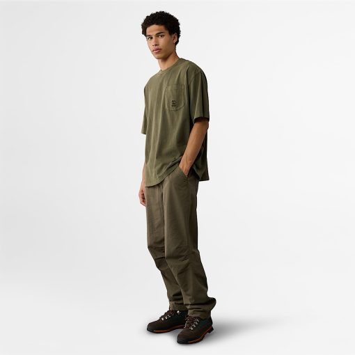 Timberland Featured Collections Timberland X American Eagle-Timberland x AE Pocket T-Shirt- TB0A2A4UA58-tims shoes