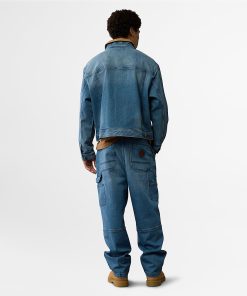 Timberland Featured Collections Timberland X American Eagle-Timberland x AE Wide Leg Denim Pant- TB0A28XZB01-timberland boots on sale 2