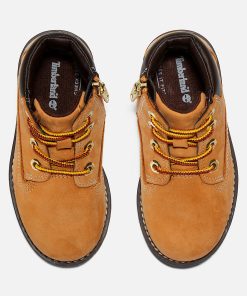 Timberland Kids Shop All Kids Footwear-Toddler Pokey Pine 6-Inch Side-Zip Boot- TB1A125Q231-timberland store near me 2