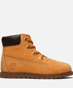 Timberland Kids Shop All Kids Footwear-Toddler Pokey Pine 6-Inch Side-Zip Boot- TB1A125Q231-timberland store near me